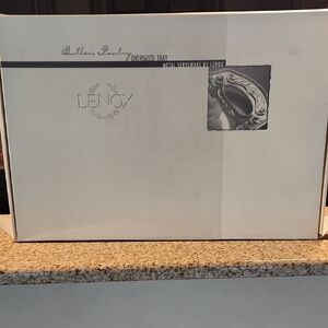 Lenox Silver Oversized Tray Box with Silver Accent